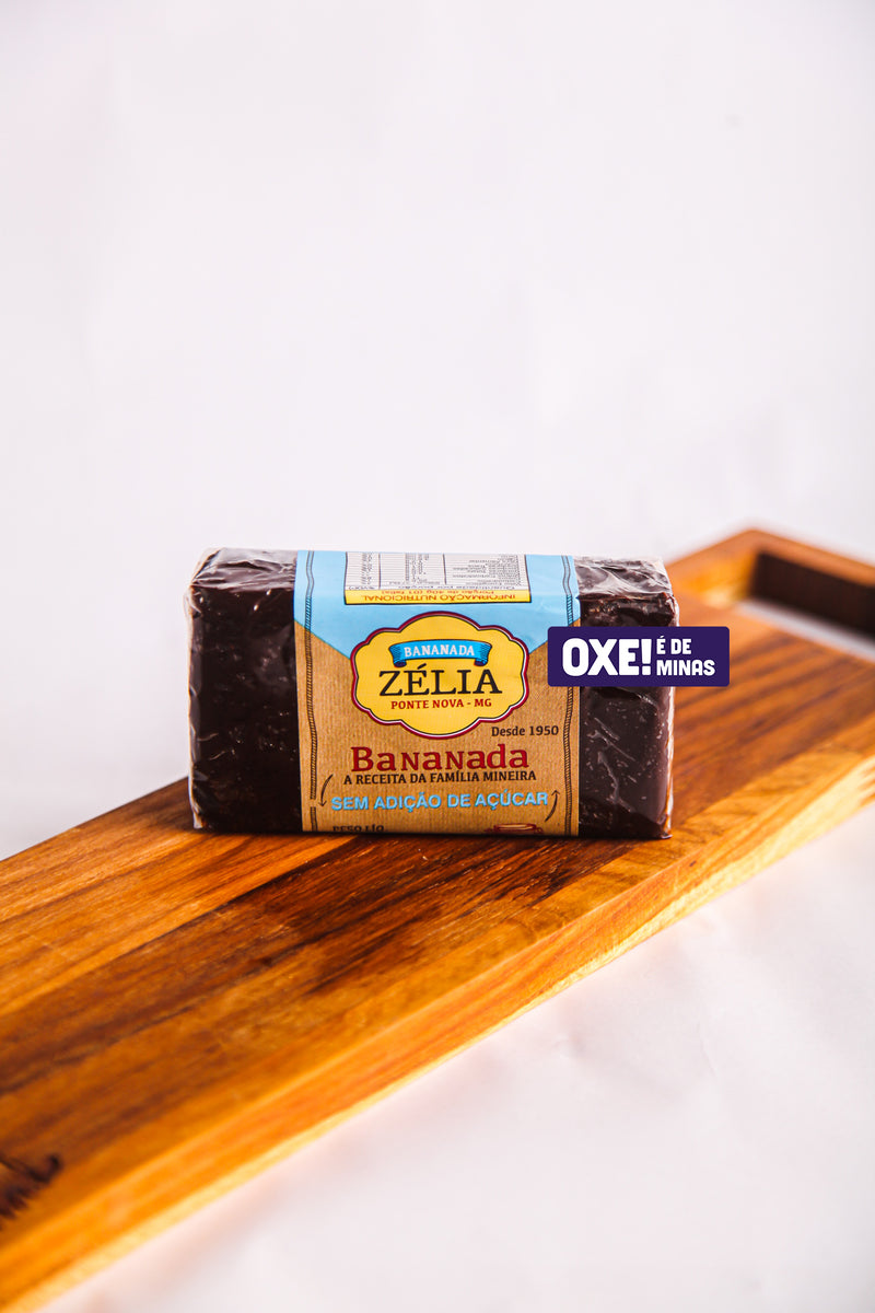 Bananada Zélia ZERO AÇUCAR! 250g – Oxe é de Minas!