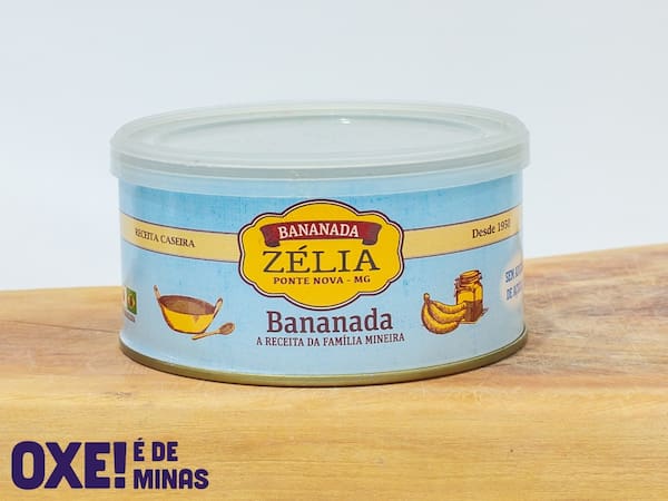 Bananada Cremosa Zero - Zélia