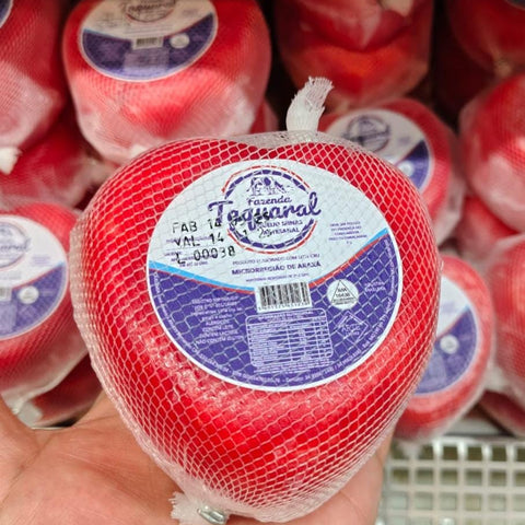 Queijo coração - aprox.450g a 500g.
