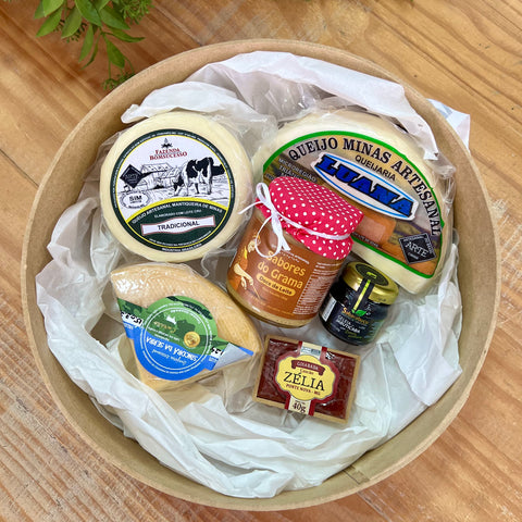 Kit presente OXE queijos brasileiros