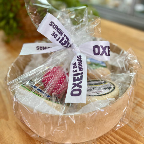 Kit presente OXE queijos brasileiros e antespastos