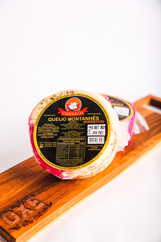 Queijo - 4 - sabores - Montanhês Redondo Esmeralda
