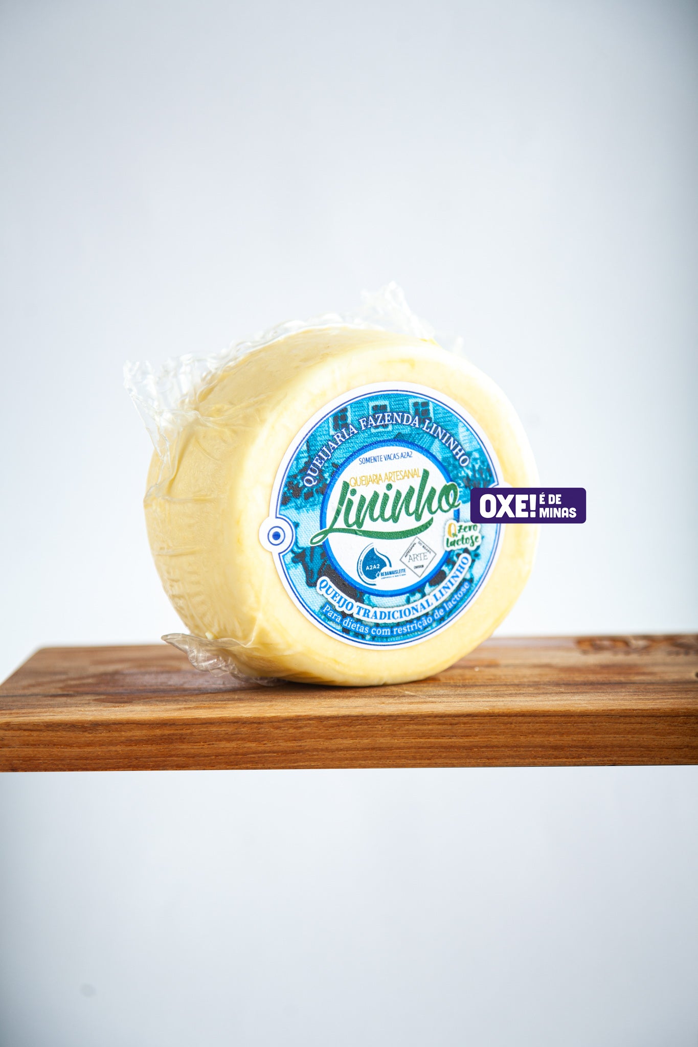 Queijo Tradicional Lininho Zero Lactose - Leite A2