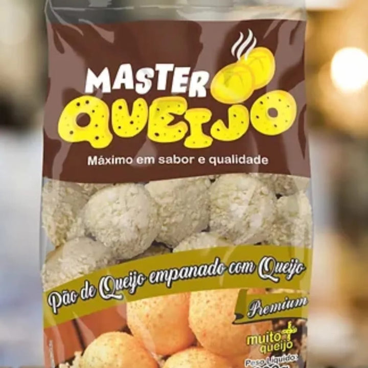 Pão de Queijo Empanado com Queijo - Master Queijo