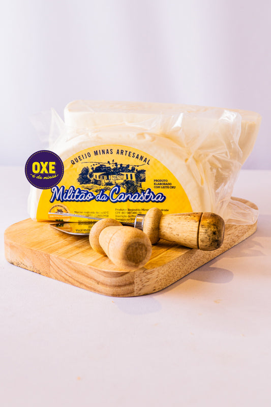 Queijo Minas Artesanal Meia Cura - Militão Da Canastra