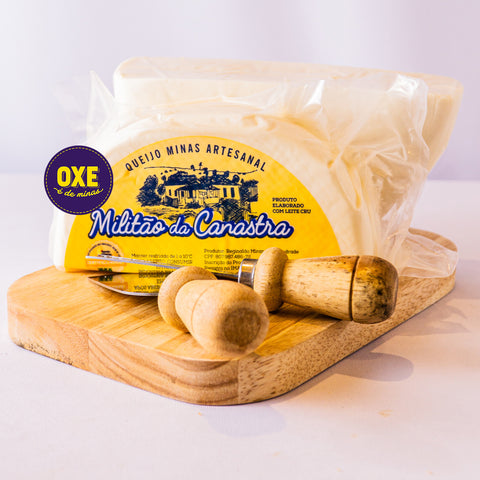 Queijo Minas Artesanal Fresco - Militão Da Canastra - aprox. 550g