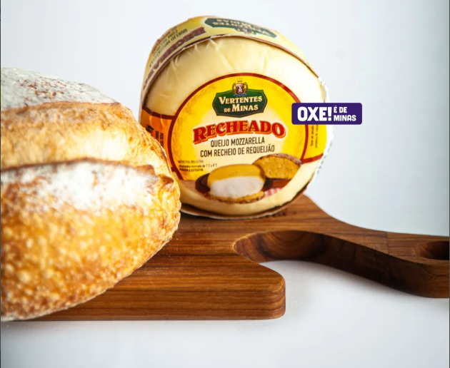 Pão Bola + Mozarela Trufada Vertentes de Minas